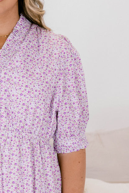 Vestido Oportunidad Presentada, Púrpura