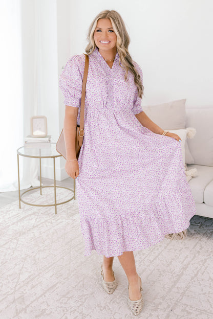 Vestido Oportunidad Presentada, Púrpura