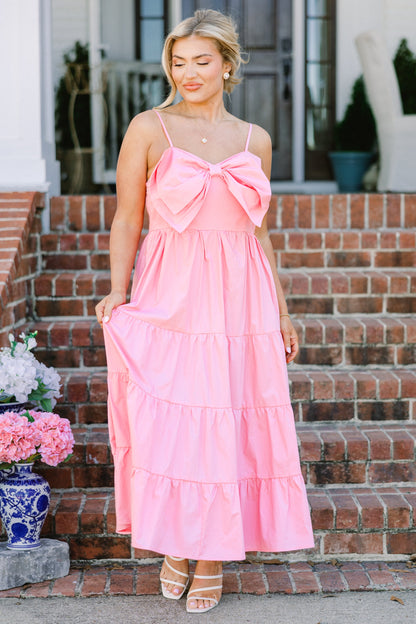 Otro Vestido Midi, Rosa
