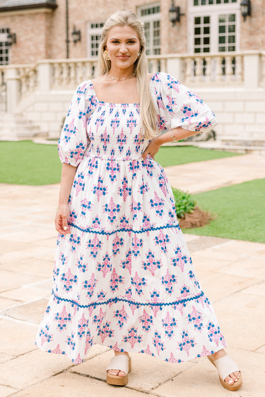 Vestido Fuera de Contacto, Blanco