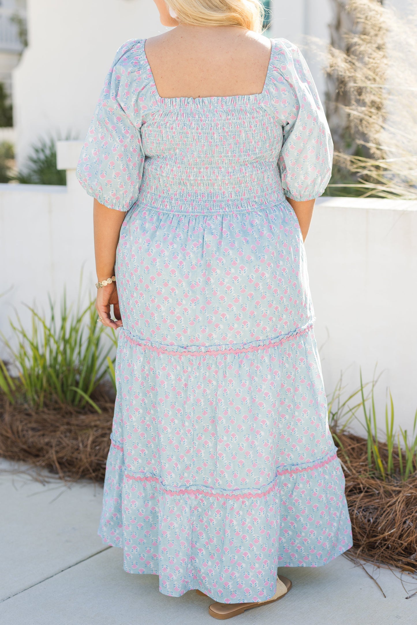 Vestido Fuera de Contacto, Azul Bebé