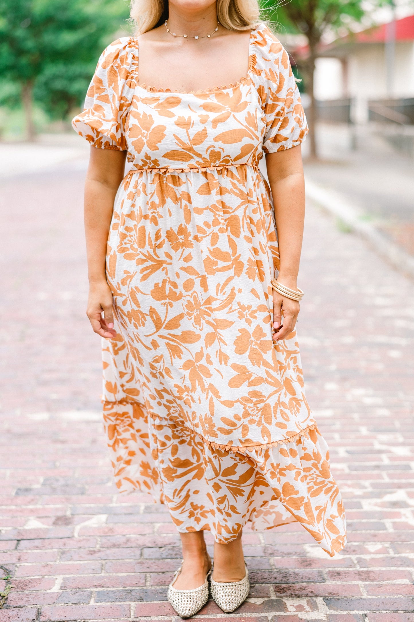 Vestido Over You Again, Naranja Quemado