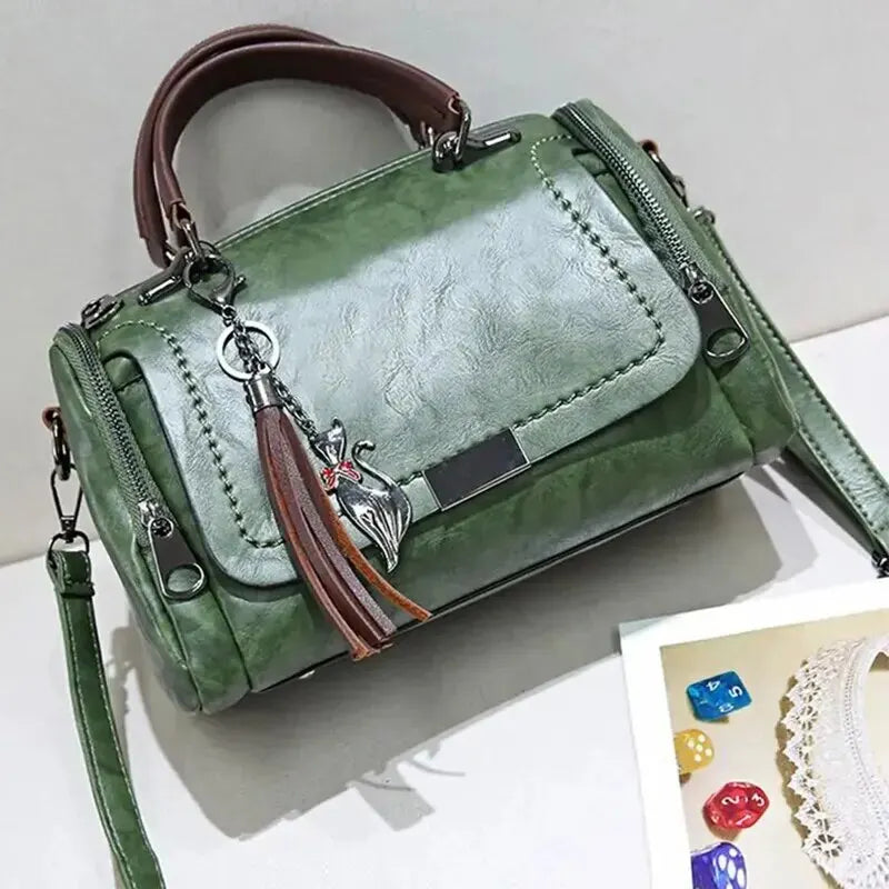 Clara | Bolso de Bowling Elegancia Vintage