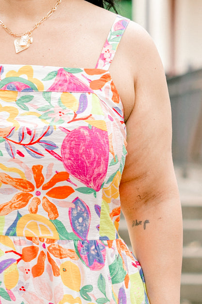 Vestido Melodía Pacífica, Mezcla de Frutas
