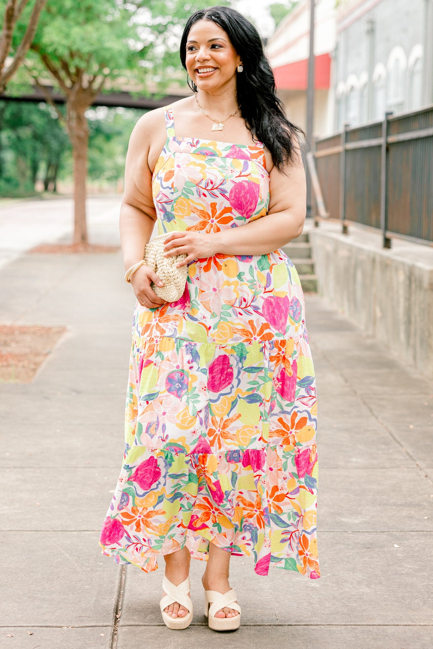 Vestido Melodía Pacífica, Mezcla de Frutas
