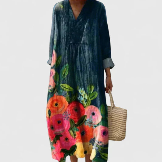 Bertille | Vestido Maxi Impreso