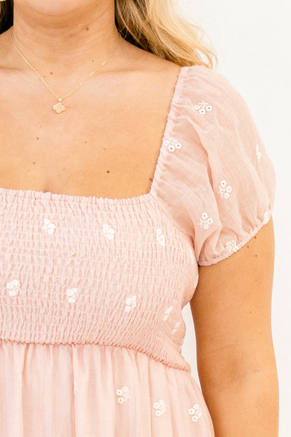Prométeme este vestido, rosa