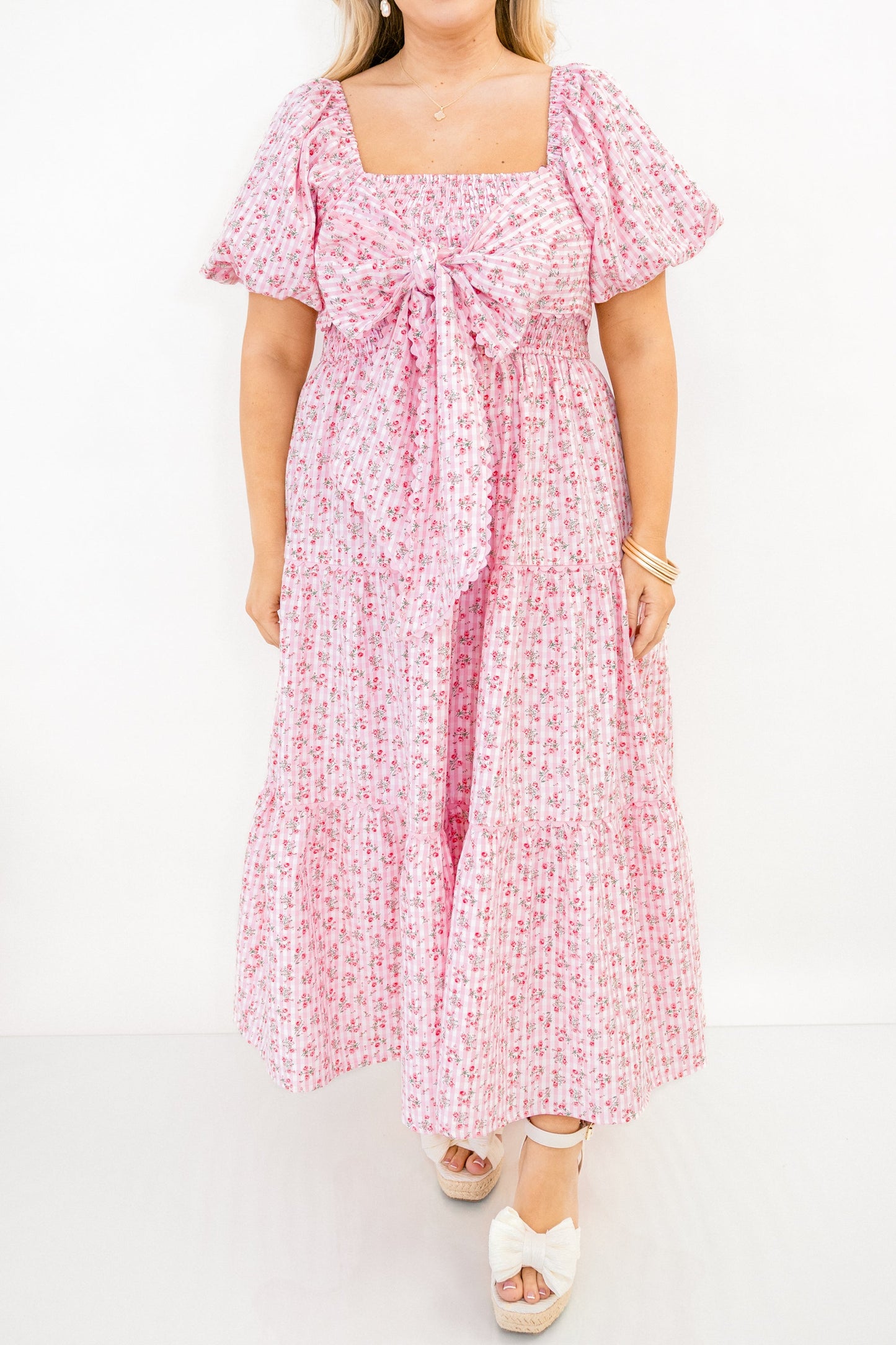 Vestido Lee Entre Las Líneas, Rosa