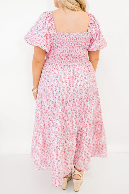 Vestido Lee Entre Las Líneas, Rosa