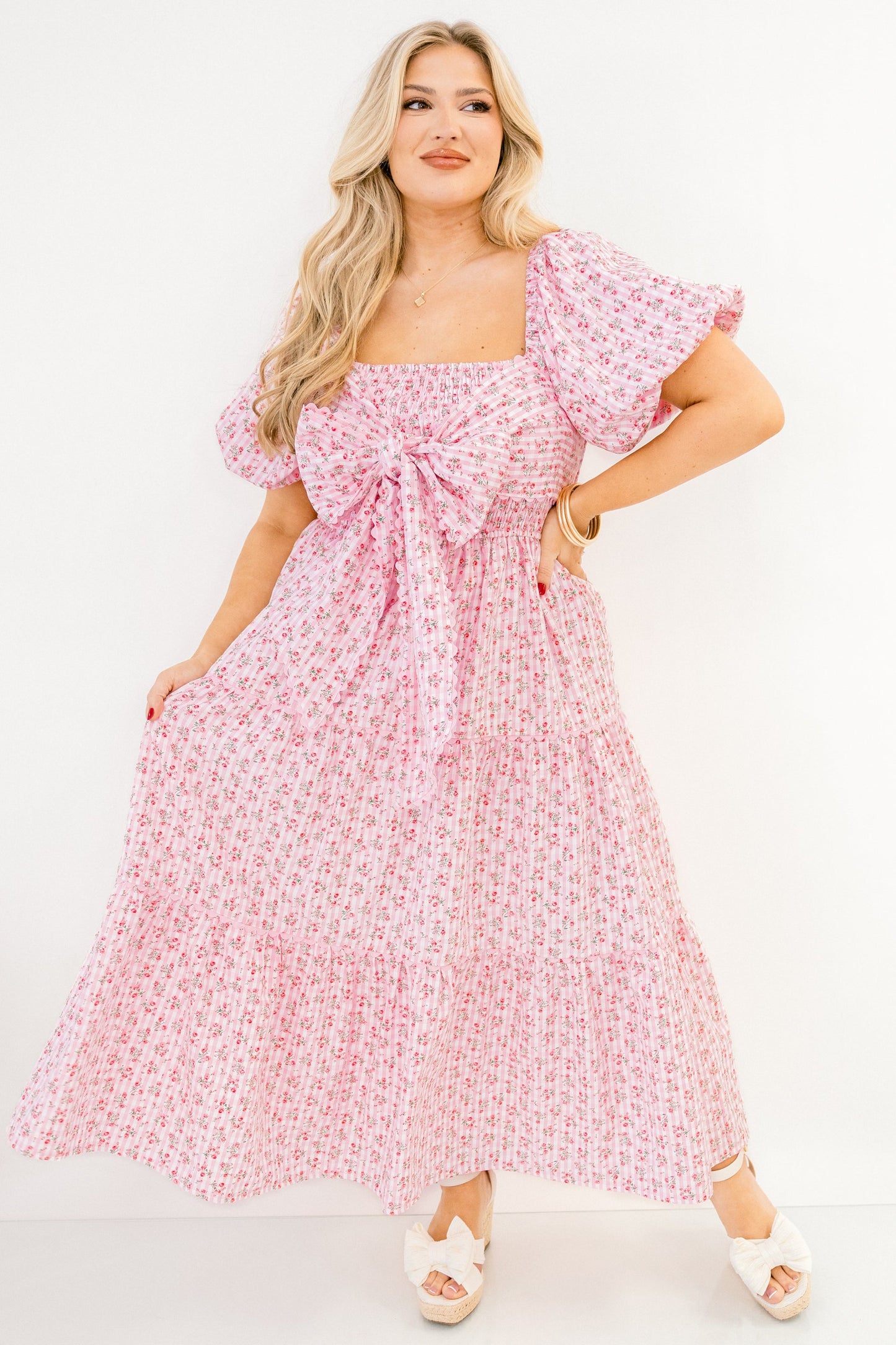 Vestido Lee Entre Las Líneas, Rosa