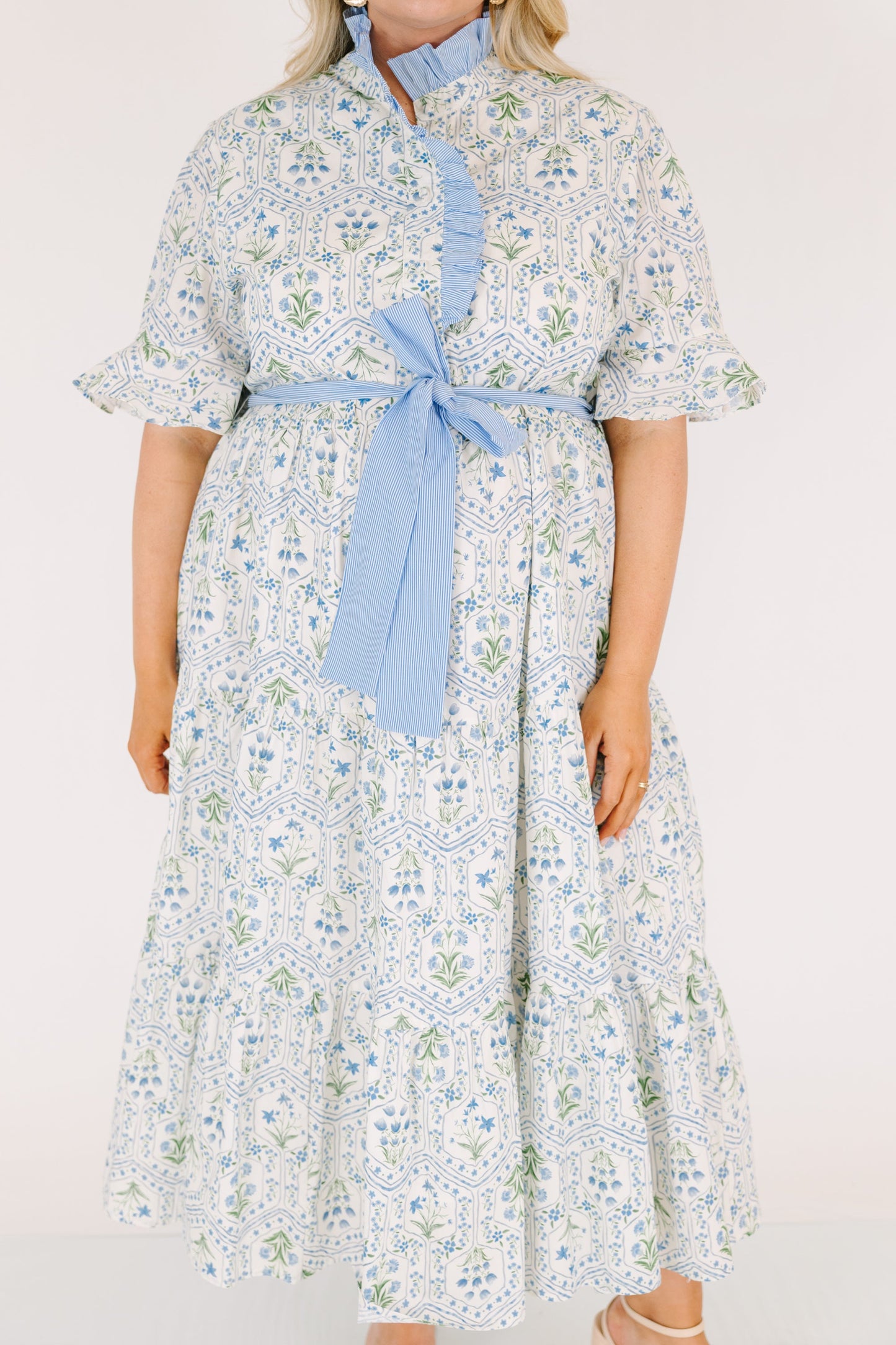 Vestido Reservado Para Ti, Multi Azul