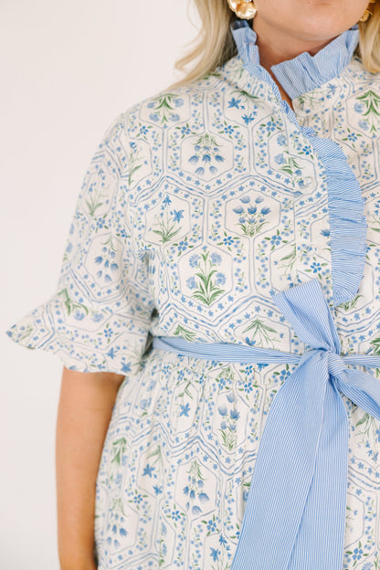 Vestido Reservado Para Ti, Multi Azul