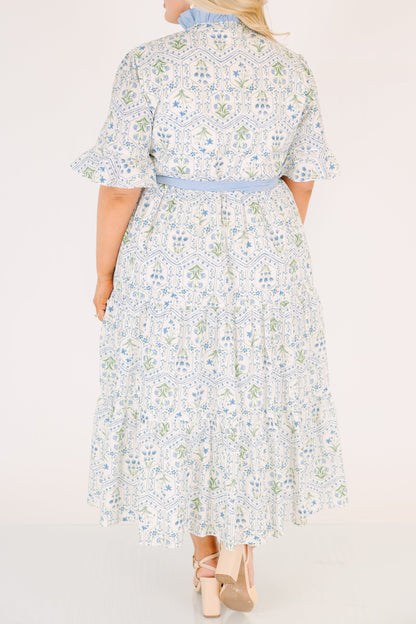 Vestido Reservado Para Ti, Multi Azul