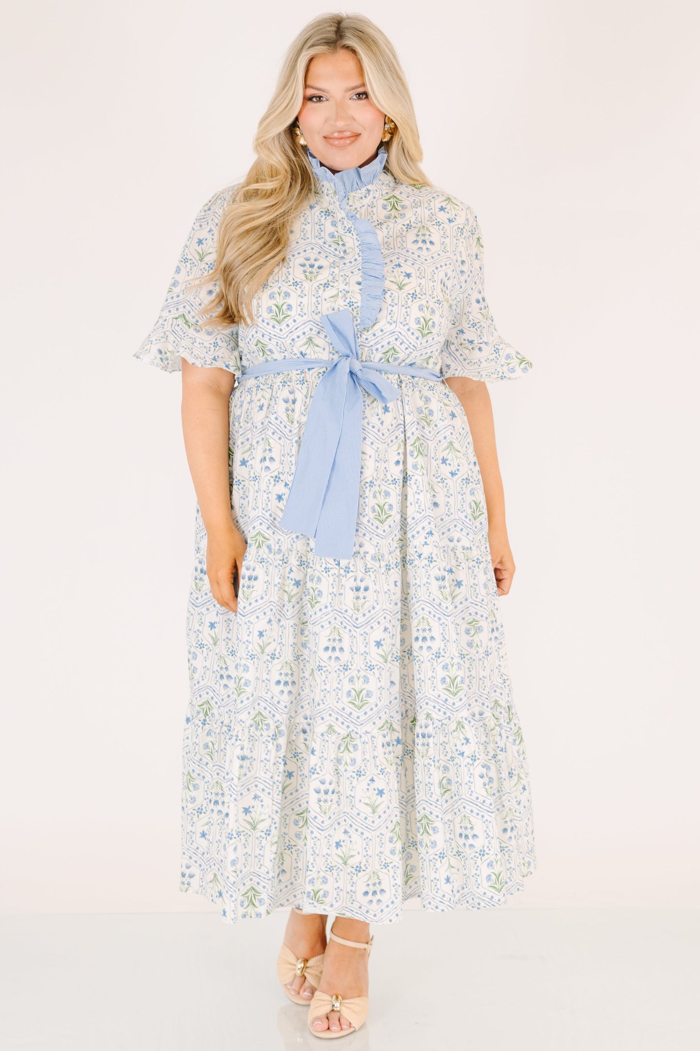 Vestido Reservado Para Ti, Multi Azul