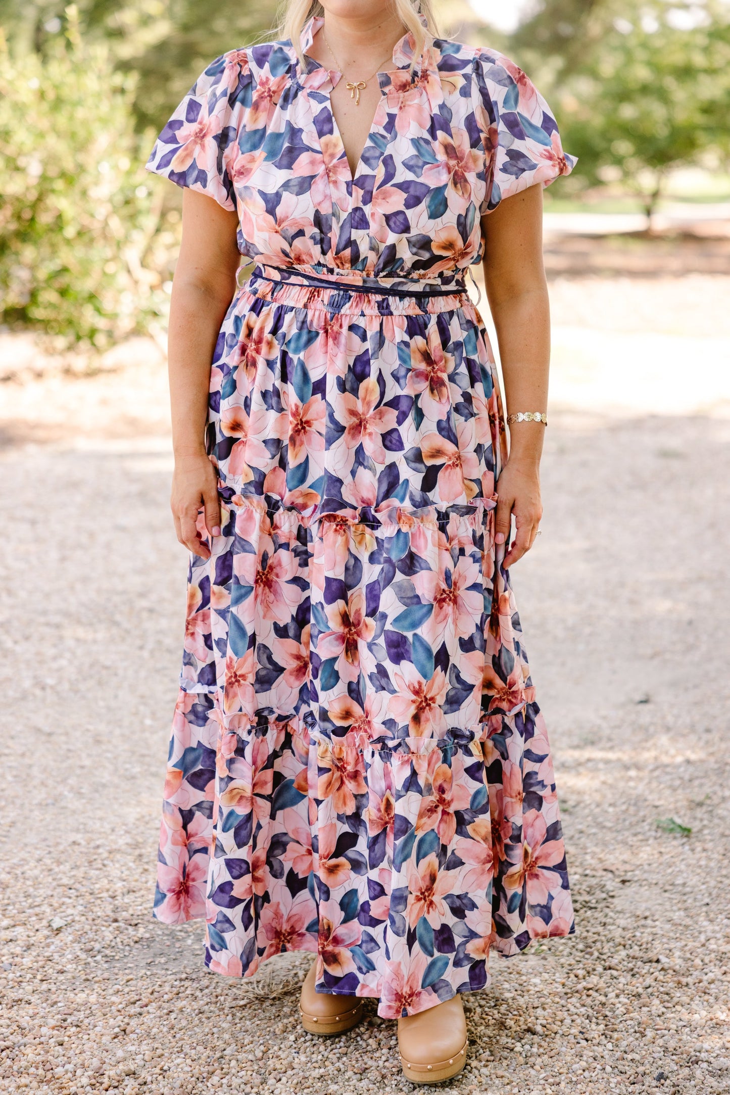 Vestido Arriesgado, Blanco-Marino