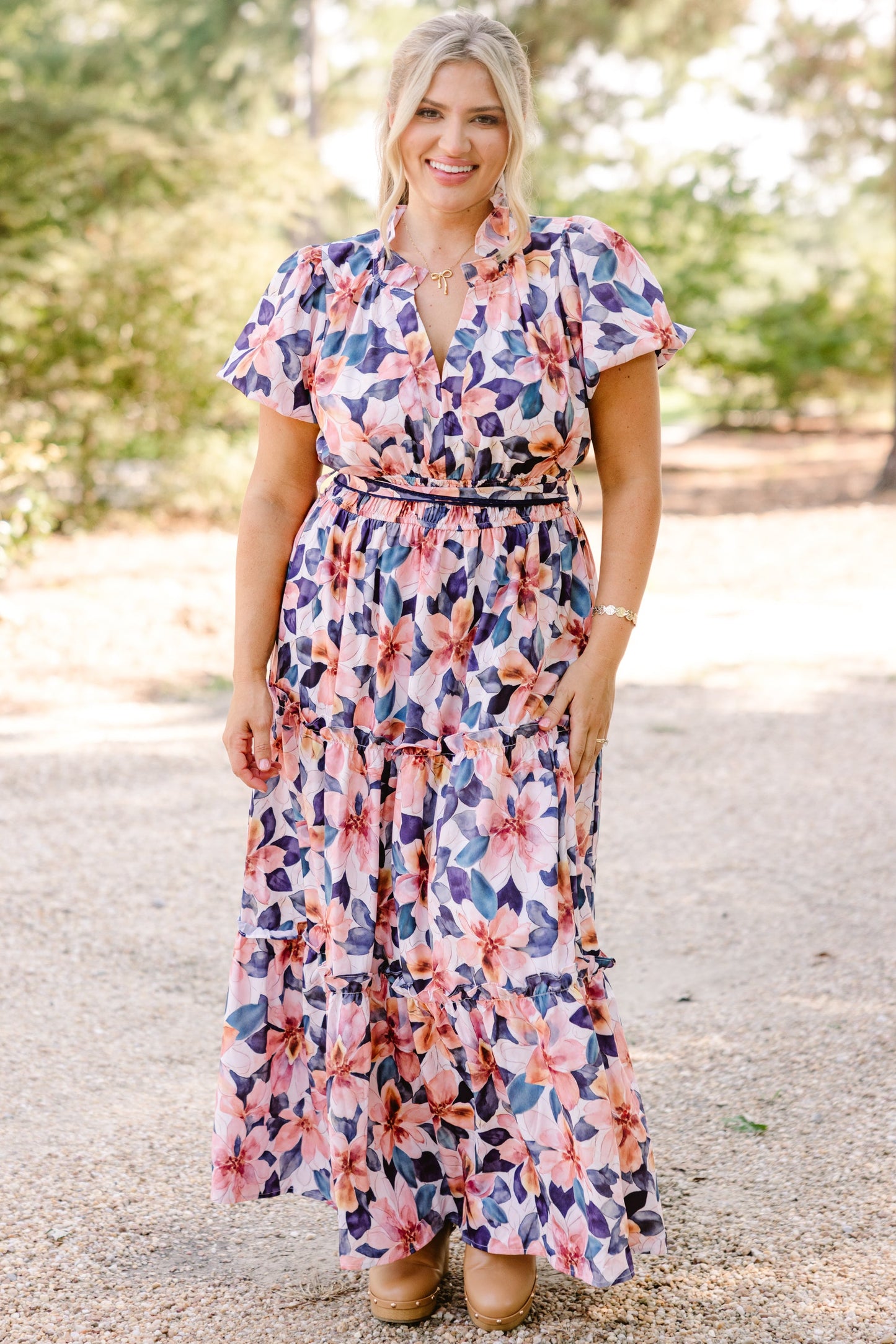 Vestido Arriesgado, Blanco-Marino