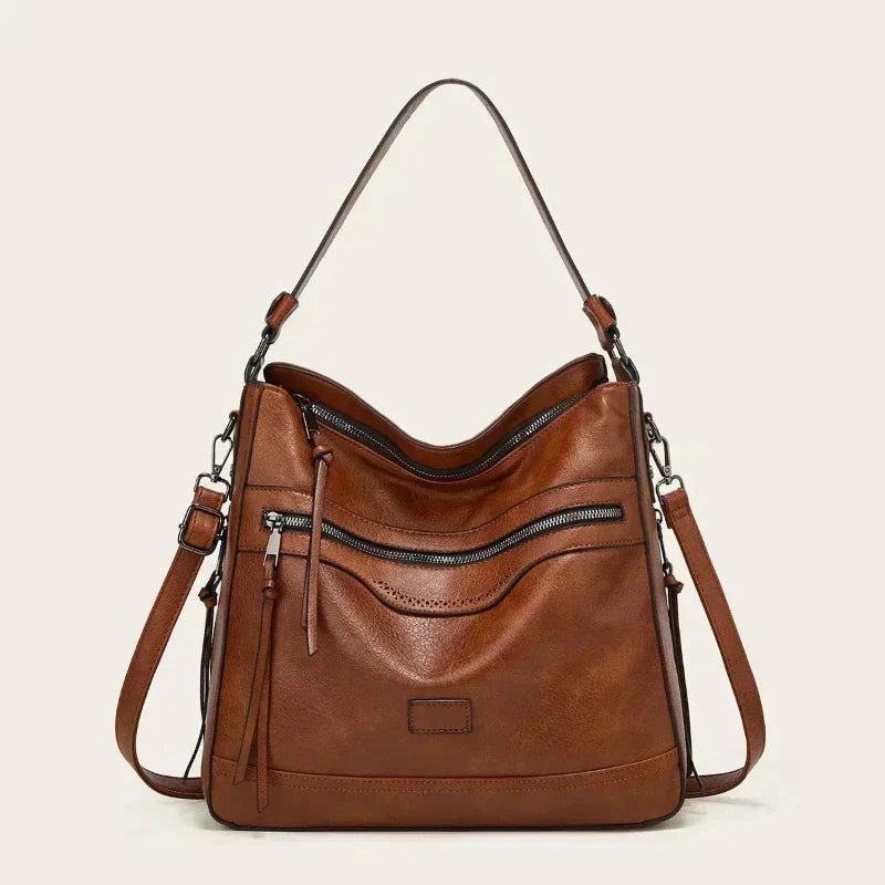 Édith | Bolsa Tote Multi-Bolsillos Vintage