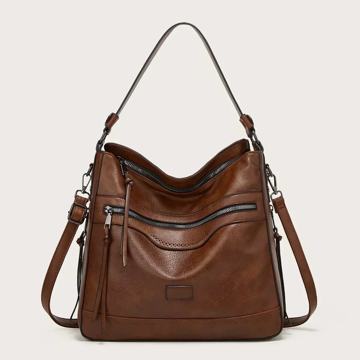 Édith | Bolsa Tote Multi-Bolsillos Vintage