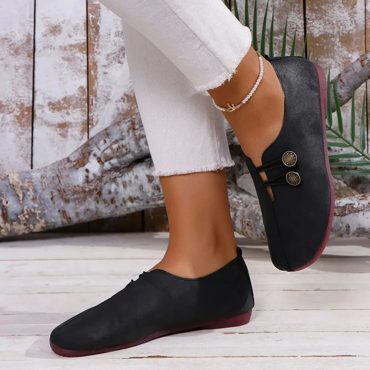 Zapatos de Cuero Diseño Barefoot | SERRA™️