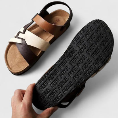 Mollie | Sandalias Ortopédicas Multi-Bandas