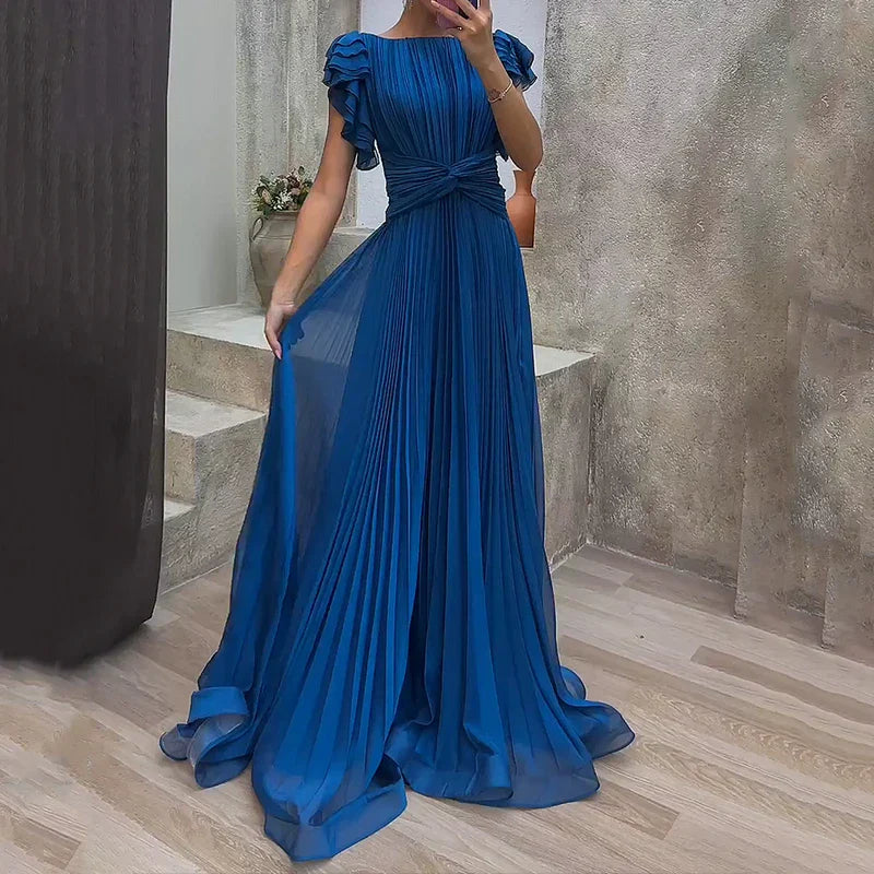 Mud™ - Elegante Vestido de Noche Plisado