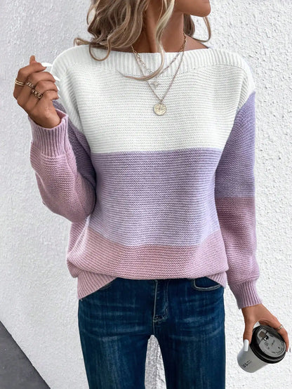 Grace | Suéter Rayado Casual