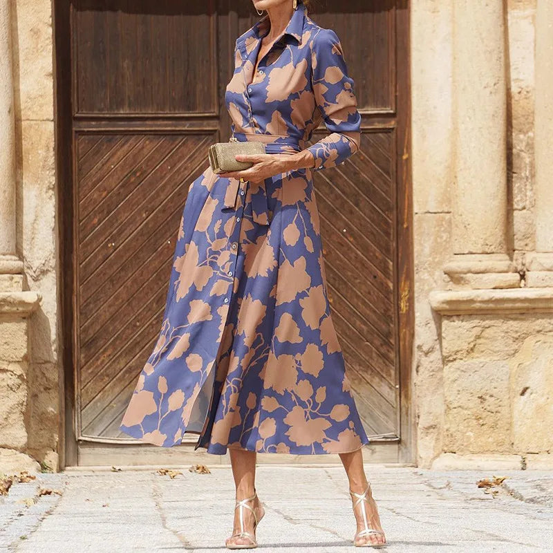Lynn™ - Elegante vestido de escote en V para damas