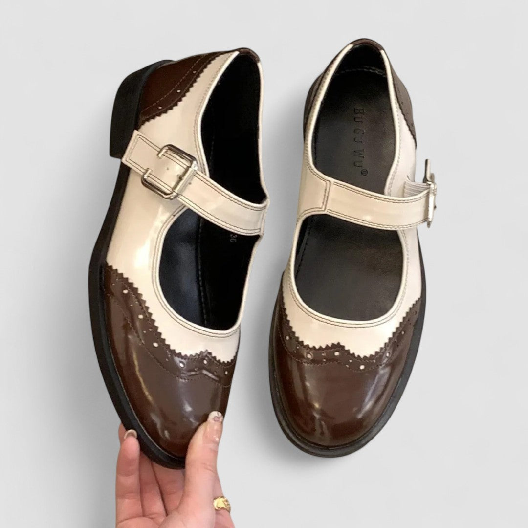 Claudine | Mary Jane Bicolor Retro