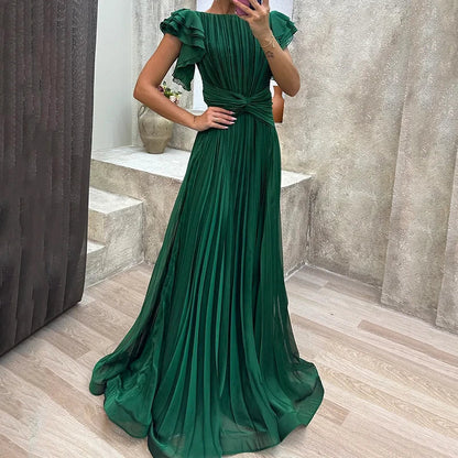 Mud™ - Elegante Vestido de Noche Plisado