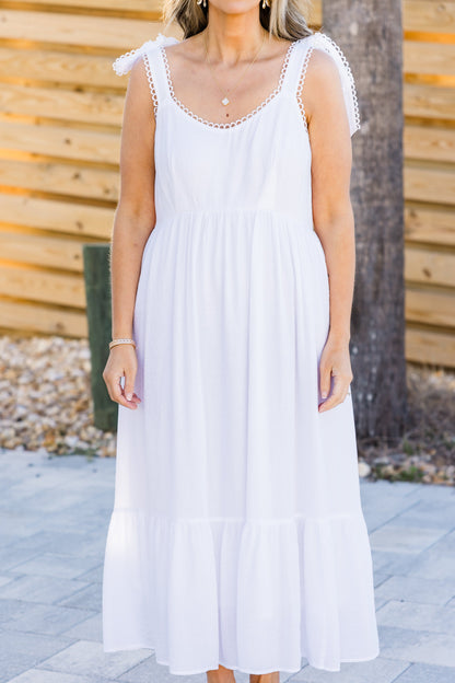 Vestido Said In Stride, Blanco