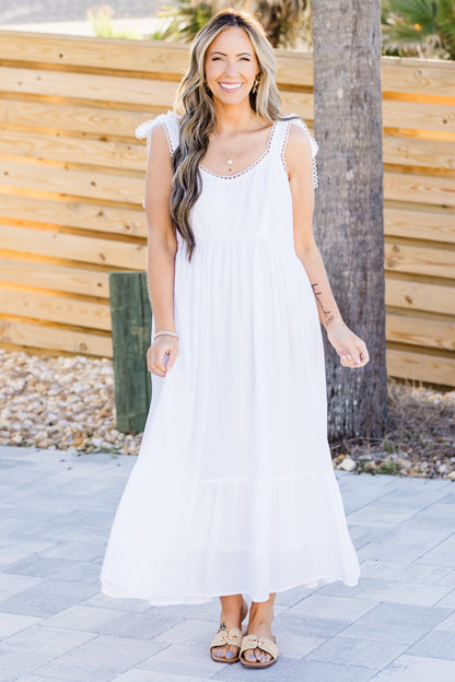 Vestido Said In Stride, Blanco