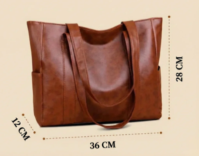 Laurine | Bolsa Tote de Cuero Suave Atemporal