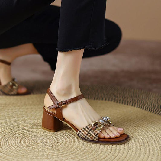 Hana | Eleganckie i wspierające ortopedyczne sandały zimowe