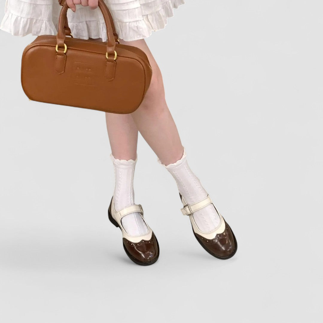 Claudine | Mary Jane Bicolor Retro