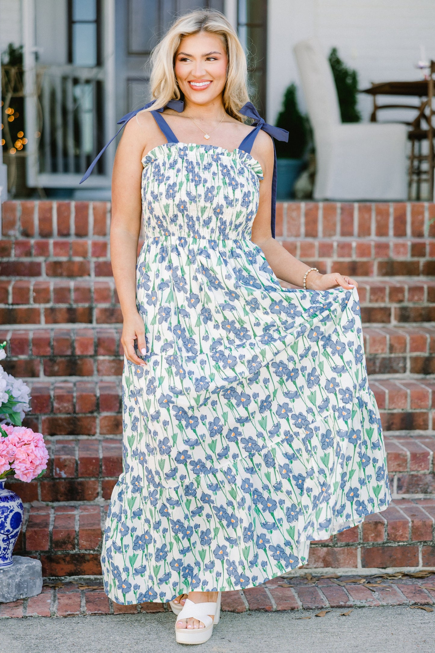 Vestido Secrets Out, Azul