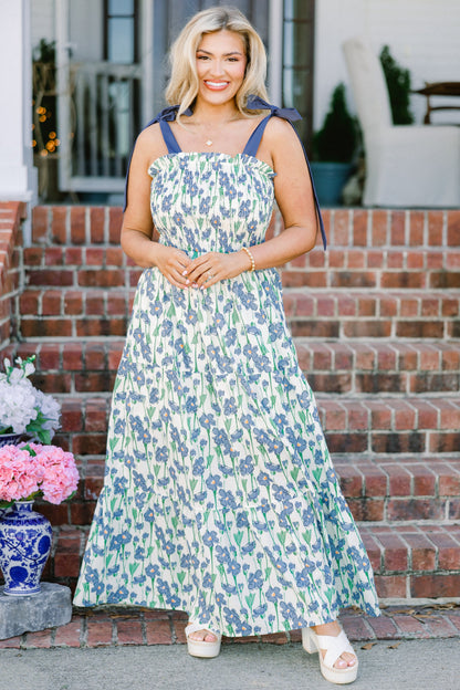 Vestido Secrets Out, Azul