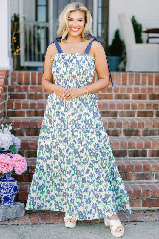 Vestido Secrets Out, Azul