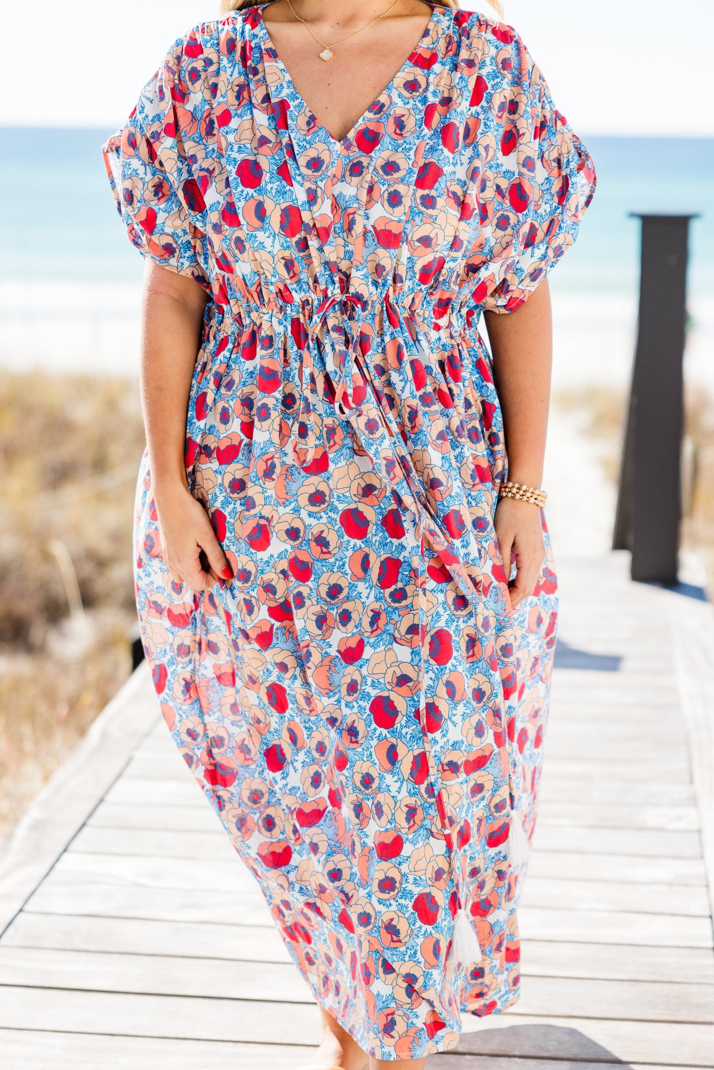 Vestido Maxi See You Later, Multi