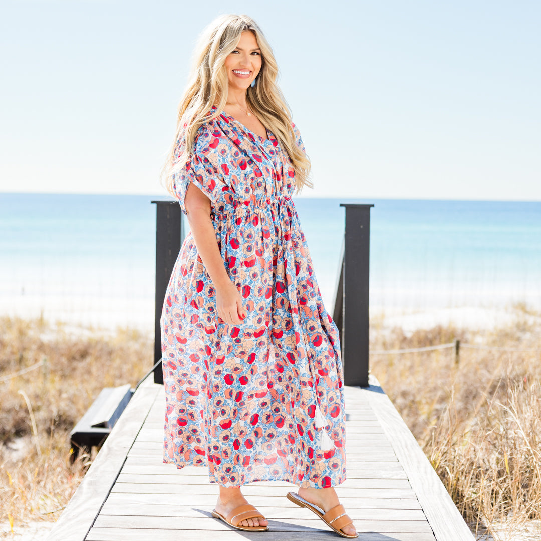 Vestido Maxi See You Later, Multi