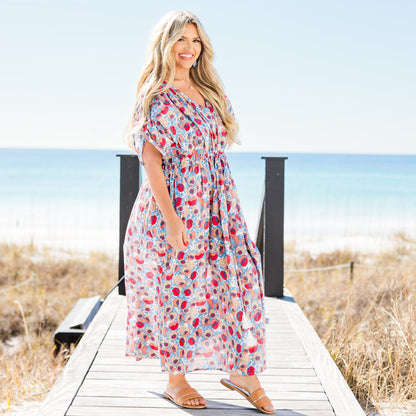 Vestido Maxi See You Later, Multi