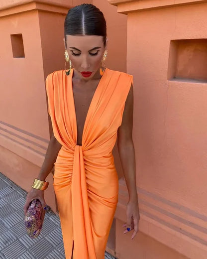 Sterre™ - Elegante Vestido Plisado