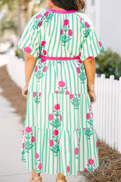 Vestido Tonos de la Costa, Verde
