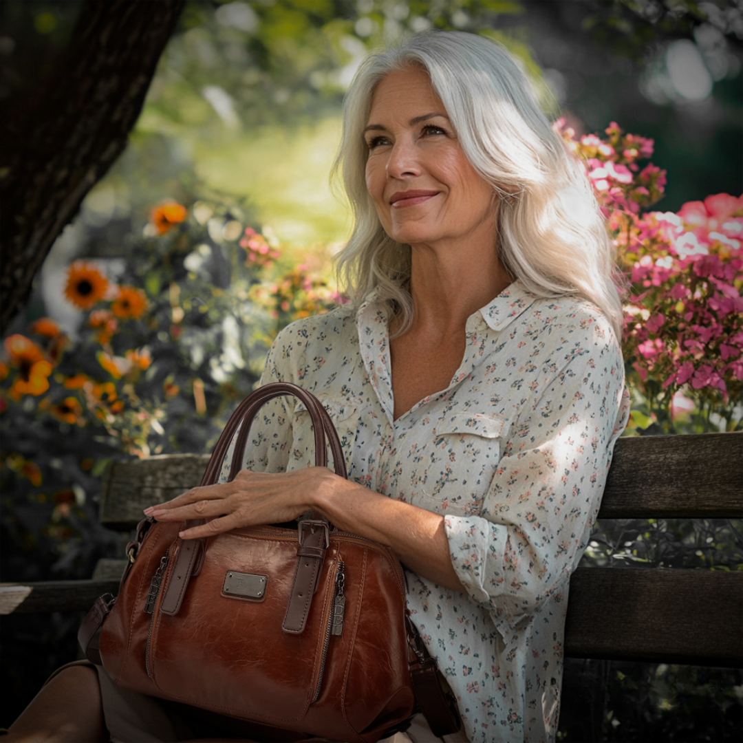 Émilie | Bolso Bowling Clásico Elegante