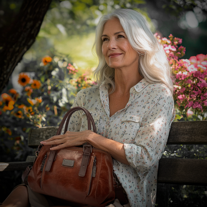 Émilie | Bolso Bowling Clásico Elegante