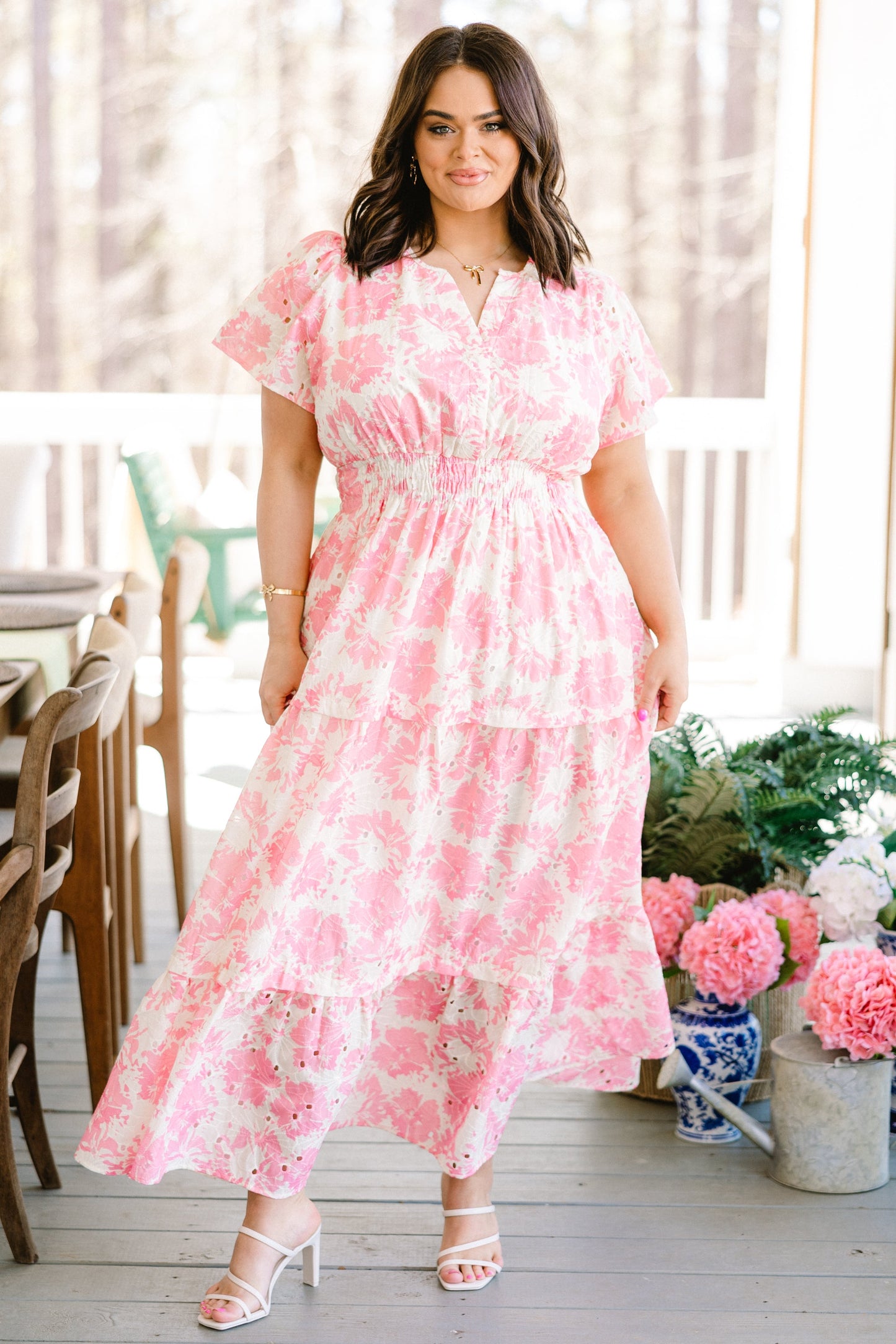 Vestido Somewhere Beautiful, Rosa