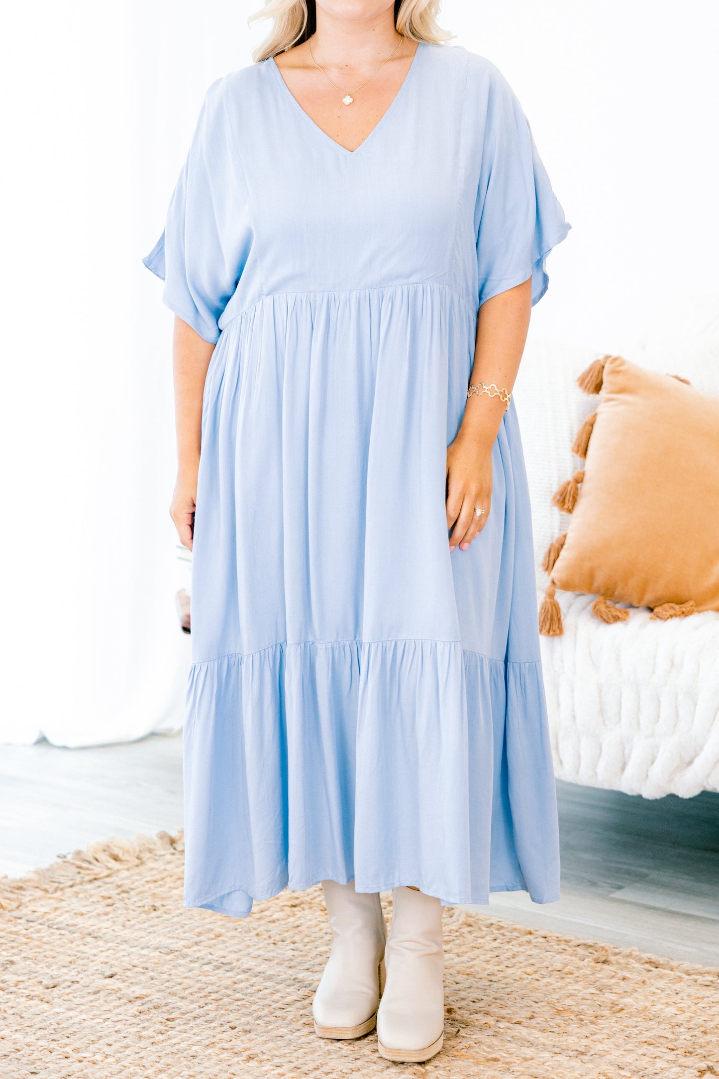 Vestido Somewhere In Between, Azul Cielo
