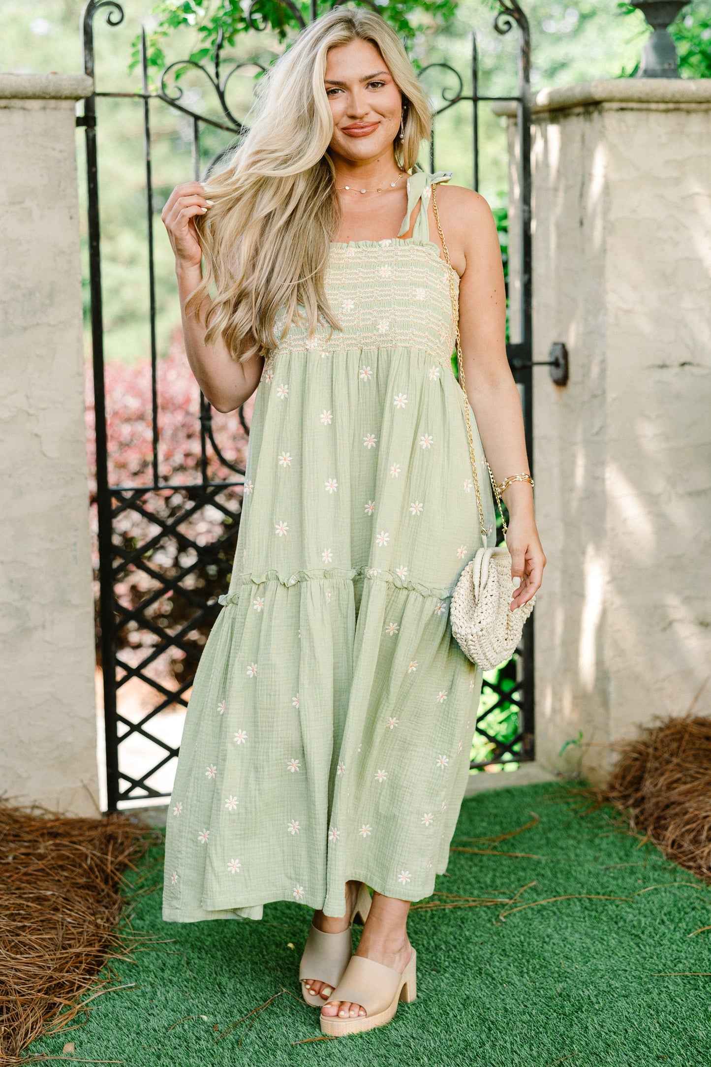 Vestido Belleza de Primavera, Menta