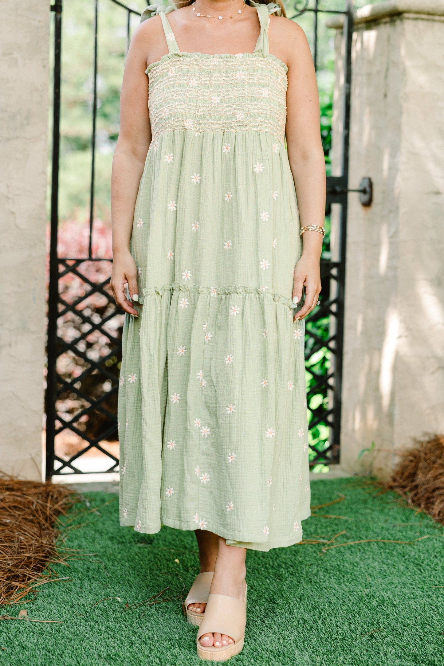 Vestido Belleza de Primavera, Menta