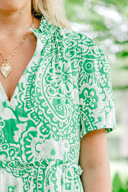 Vestido Straight Shot, Verde