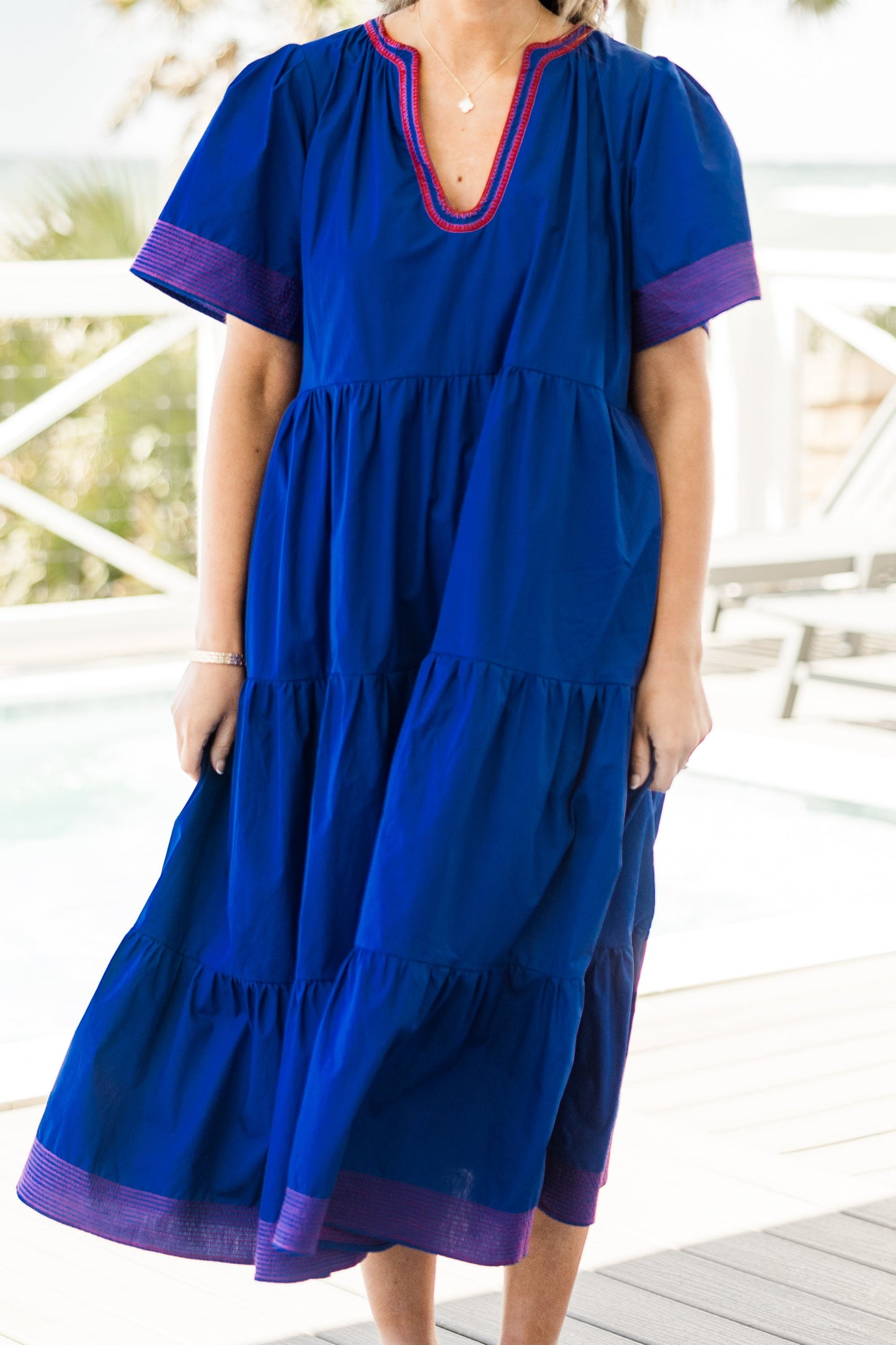 Vestido Straight Shot, Marino